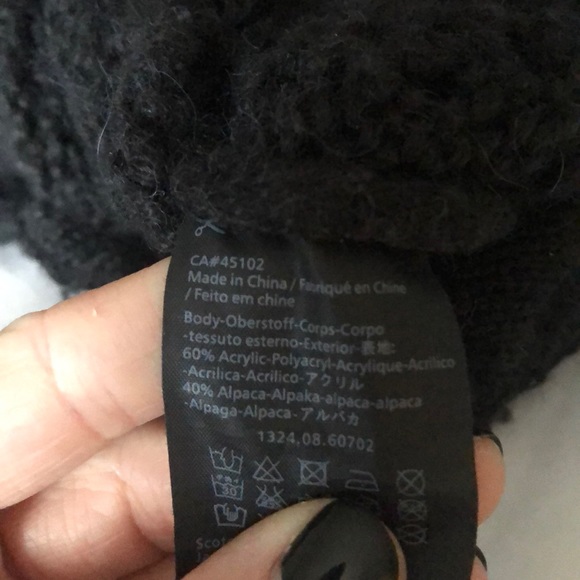 || MAISON SCOTCH || Black mock neck sweater - Picture 8 of 11